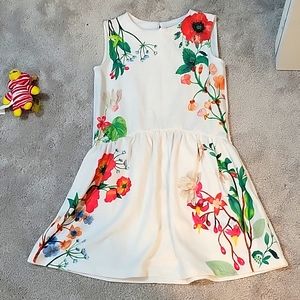 Beautiful spring flower dress